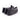 Two bicycle inner tubes with a valve on a white background