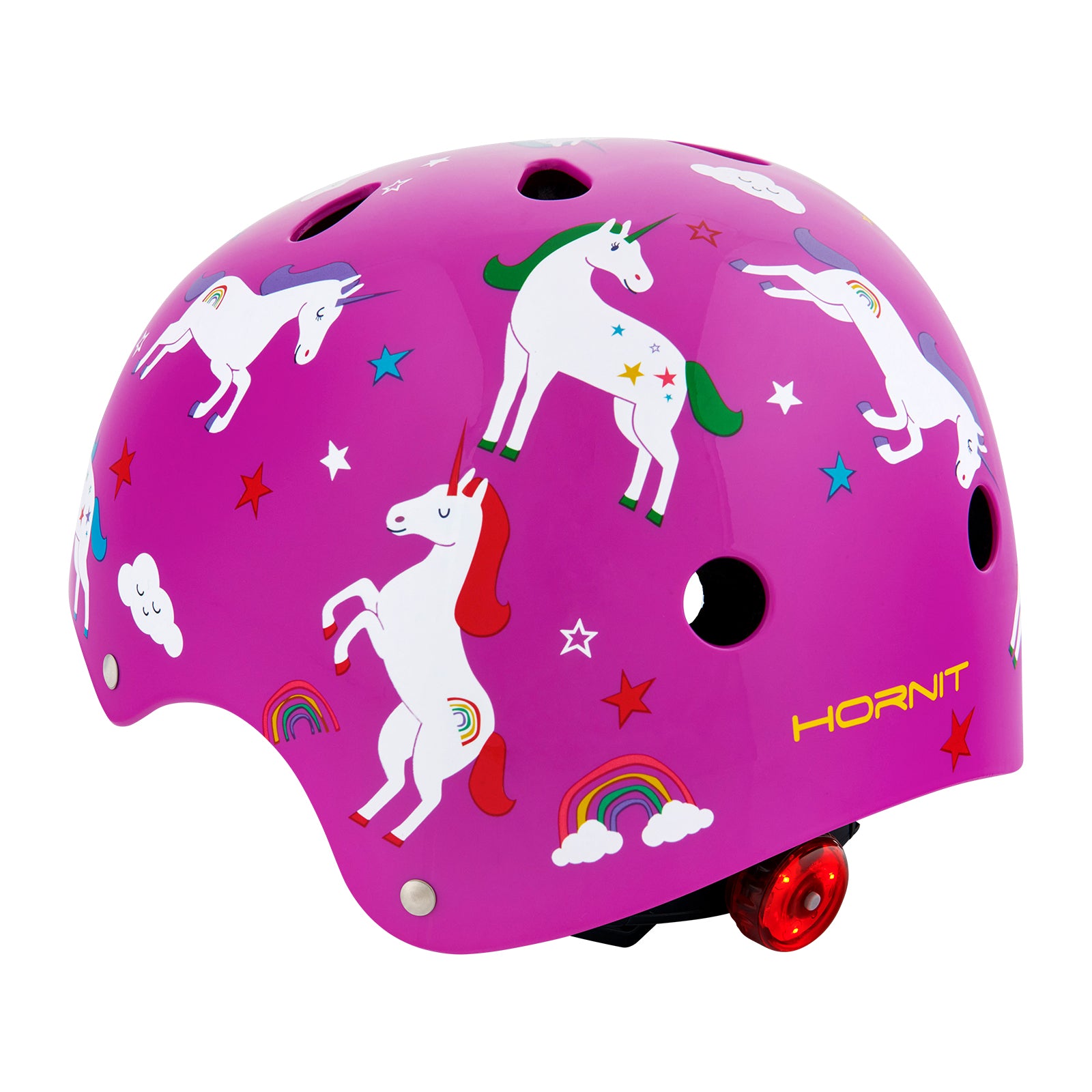 Unicorn Helmet Safe, Stylish, Fun Kids Bike Helmet Hornit