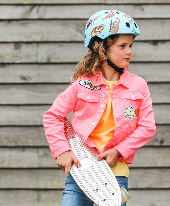 Super Sloth Helmet | Safe, Stylish, & Fun Kids Bike Helmet | Hornit ...