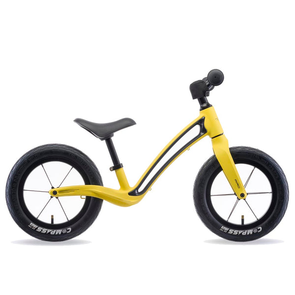 AIRO 12 Hammer Yellow Award Winning Balance Bike for Kids Hornit